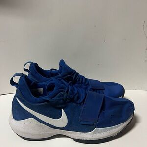 Nike PG 1 Paul George Royal Blue/White Zoom Air Mens Basketball Shoe Size 14